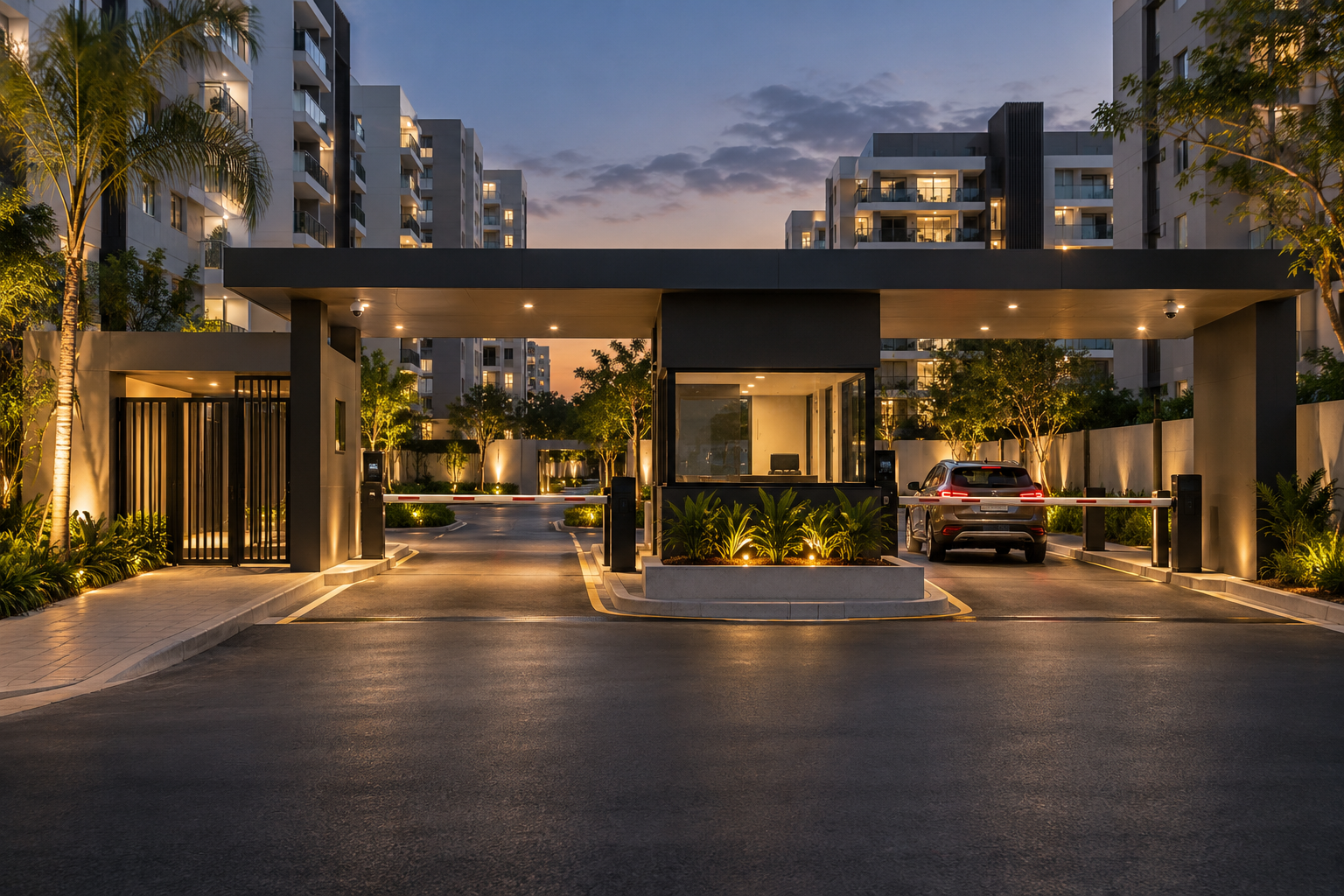 Condomínio residencial protegido
